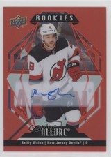 2022-23 Upper Deck Allure Rookies Red Rainbow Auto Reilly Walsh #146 Auto 12wh