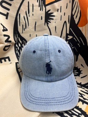 POLO Men's Casual Denim Baseball cap Adjustable 