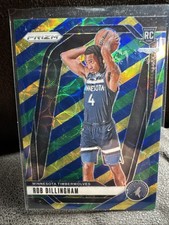 2024-25 Panini Prizm Choice Blue Yellow & Green Rob Dillingham #250 Rookie RC