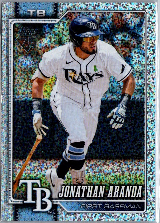 2026 Topps #326 Jonathan Aranda Confetti