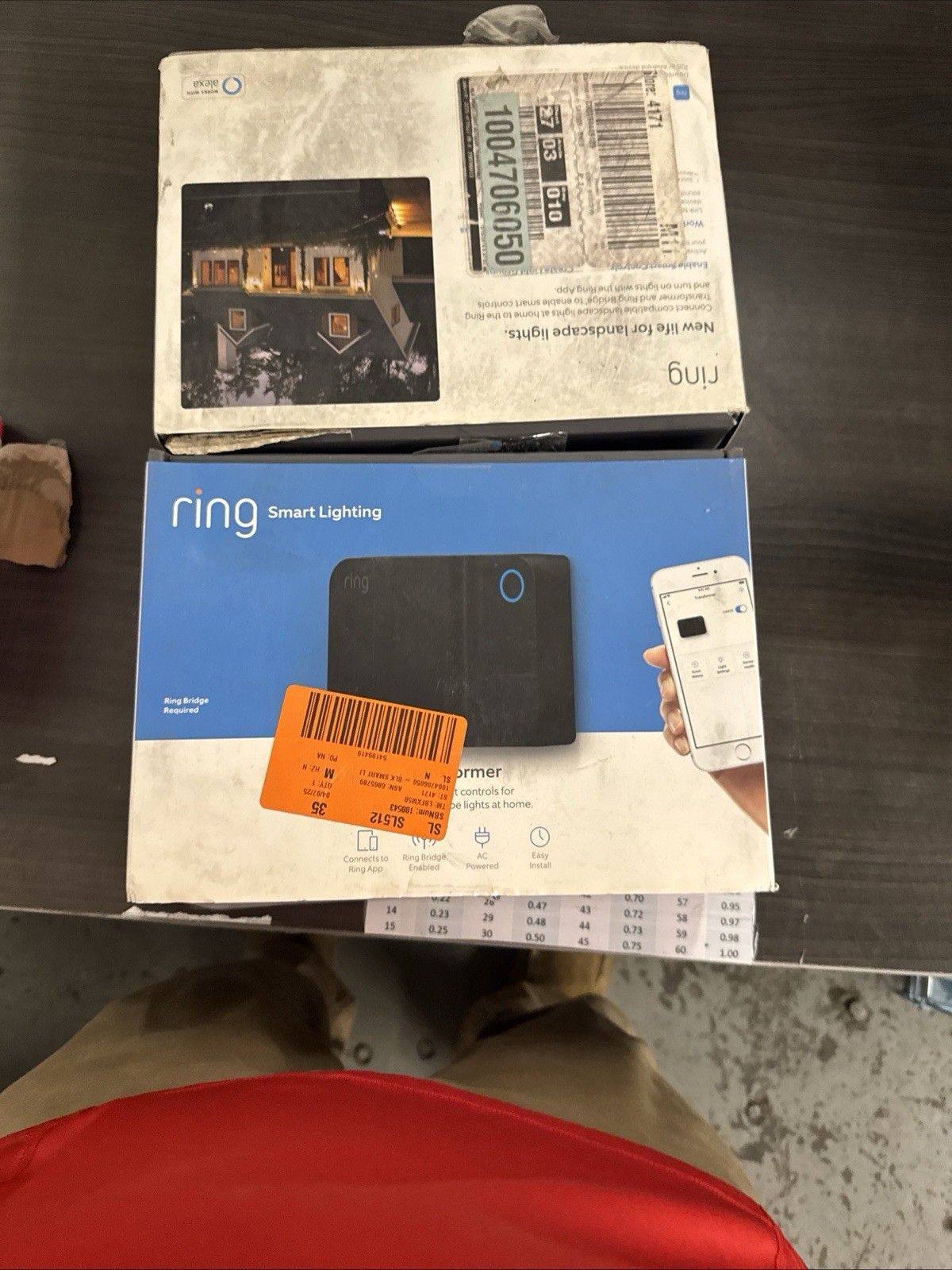 Ring Smart Outdoor Low Voltage Lighting Transformer Bridge Required New Sealed-image