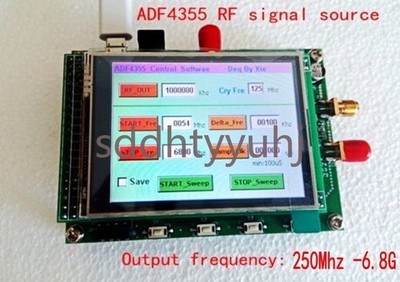ADF4355 250Mhz-6.8G Sweep RF Signal Generator VCO Microwave Frequency