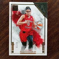 2025 Panini Impeccable WNBA #3 Allisha Gray GOLD /25