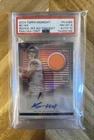 2024 Topps Midnight - Rookie Jersey Autographs Bo Nix #RJA-BN Twilight /99 PSA 8