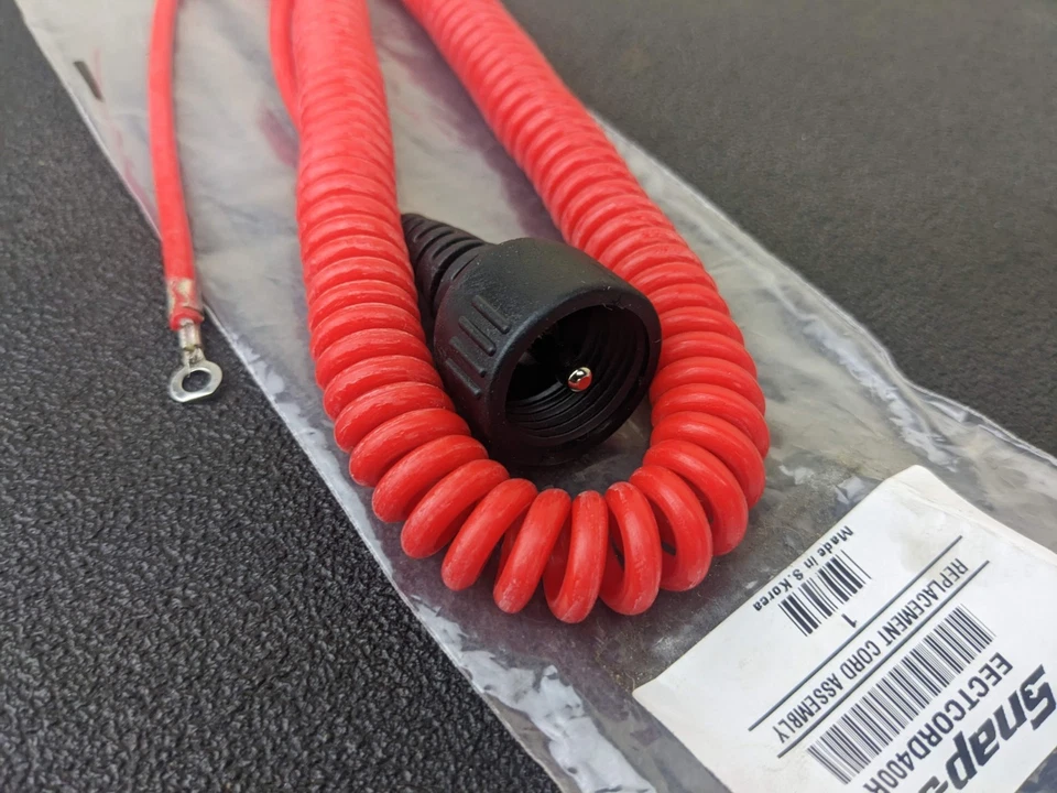 #bm815 Snap-on Tools NEW Red Coiled Cable for EECT400R Digital Circuit Tester - Image 3 of 4