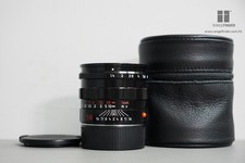 Leica Summilux-M 50mm F1.4 Pre-ASPH Black Paint Millennium Lens 11623 Used