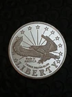 1 oz 999 Silver Liberty Eagle  Round By Silvertowne Mint ⛏️
