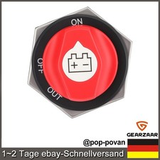 Batterieschalter Batterie Trennschalter Wasserdicht Batterietrennschalter