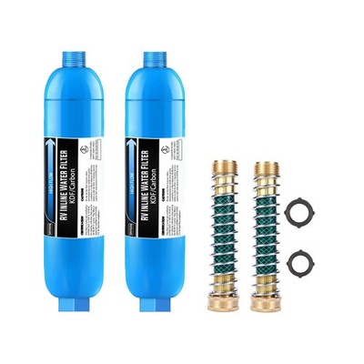 Lifefilter RV Inline Water Filter, NSF Certified, Reduces Chlorine, Bad Taste...