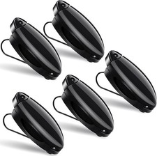 5 Pieces Auto Car Vehicle Sun Visor Clip Holder Sunglasses Holder for Black