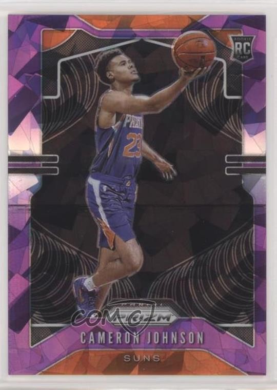 2019-20 Panini Prizm Rookie Purple Ice Prizm 100/149 Cameron Johnson #257 ti8