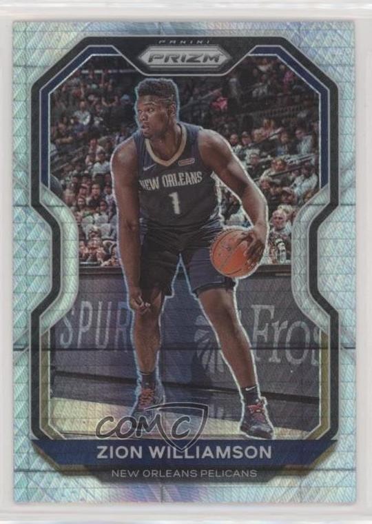 2020-21 Panini Prizm Hyper Prizm Zion Williamson #185 1hs9