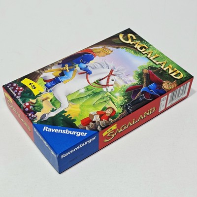 Ravensburger travel game SAGALAND German Fantasy King Fairy Tale Castle Magic