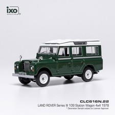 1978 Land Rover Series III 109 1/43 Green & White IXO CLC616