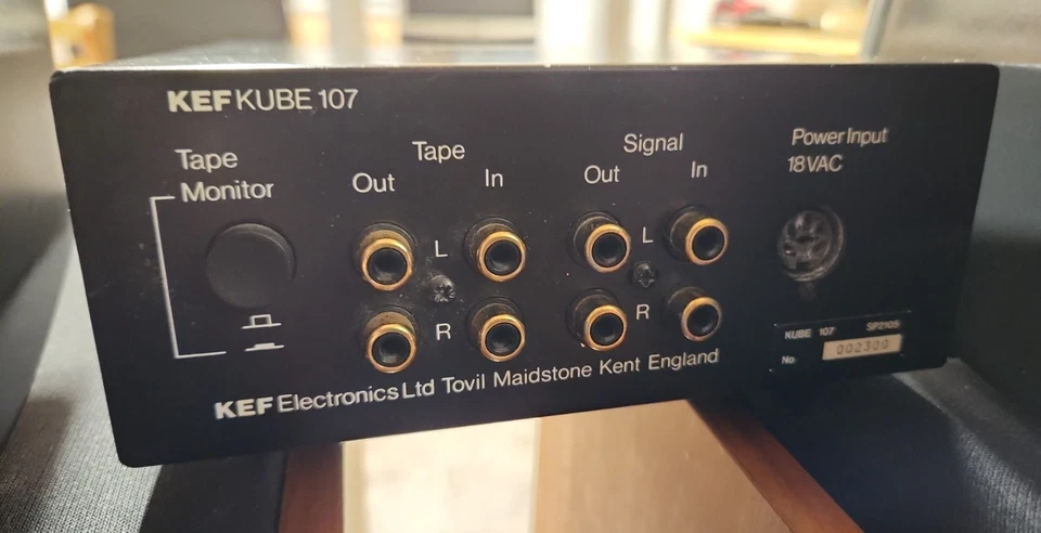 Altavoz subwoofer Kef Modelo 107 Serie de referencia SP 3069 Head Assymbly y K-UBE  Foto 4 de 4