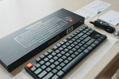 Keychron K1 V5 Mechanical Keyboard US Layout Brown Switch Wireless Used Tested