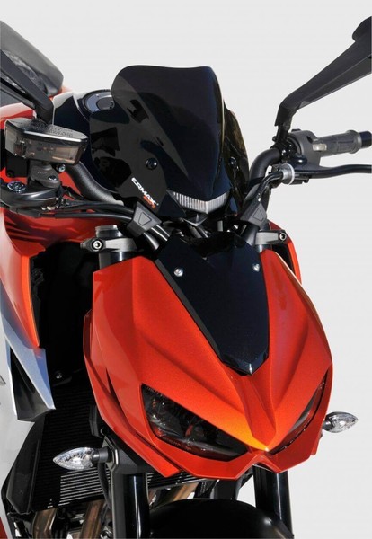 Kawasaki Z1000 2014-2020 Ermax Hypersport Windschutzscheibe Schwarz-image