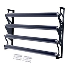 Vinyl Holder with Mounting Hardware,Metal Rack Heavy Duty Vinyl Storage Tool