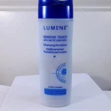 LUMENE Cleansing Emulsion Sensitive Touch with Arctic Linen Seed 6.8 fl oz  Open