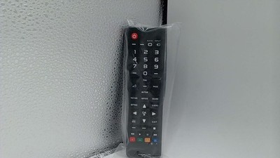 Universal TV Remote Control With Multi-Function Buttons Black