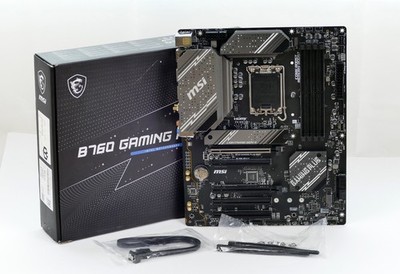 MSI B760 Gaming Plus Wifi ATX Mainboard DDR5-SDRAM LGA 1700 WIFI6E PCIe 4.0 M.2