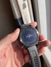 Garmin fēnix 7 Solar GPS Watch - Slate Gray/Black