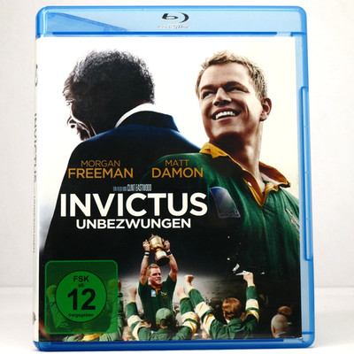 Invictus Unbezwungen Bluray Clint Eastwood Matt Damon Morgan Freeman