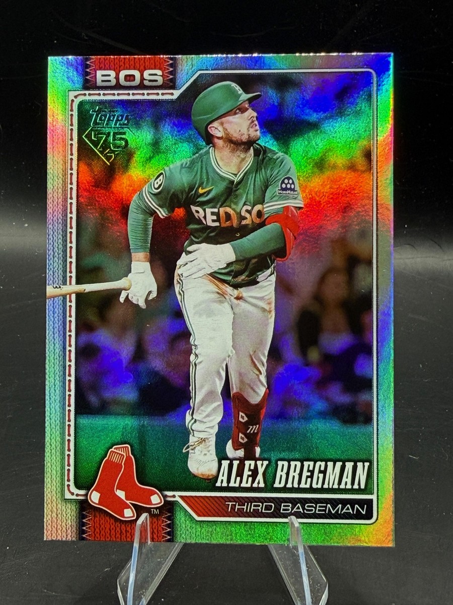 Alex Bregman 2026 Topps Rainbow Foil #135 Boston Red Sox | eBay