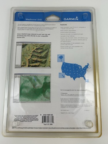 Garmin TOPO USA US 2008 GPS MapSource DVD New Sealed - Picture 8 of 12