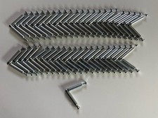 44x Möbel-Winkelverbindungsbolzen L-Form Verbindungsbeschläge Exzenterverbinder