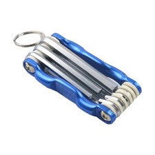 Folding Hex Key Box End Wrench Set Flat Head Spanner Key Set Repair Car7477