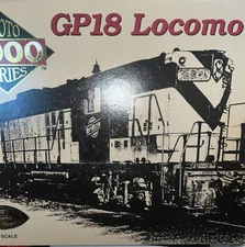 HO Scale Proto 2000 GP18 Diesel Locomotive – Undecorated  Track Tested Works
