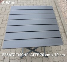 Ersatz Tischplatte 70 x 70 cm Platte für Balkontisch Beistelltisch Gartentisch b