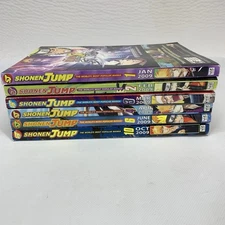 Shonen Jump English Manga Magazine Lot Of 6 2009 No Cards