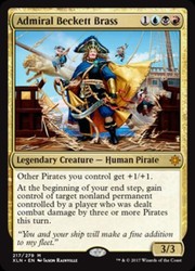 Admiral Beckett Brass 217/279 Ixalan Foil