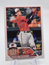 2023 Topps Update Adley Rutschman Rookie Debut Baltimore Orioles #US180