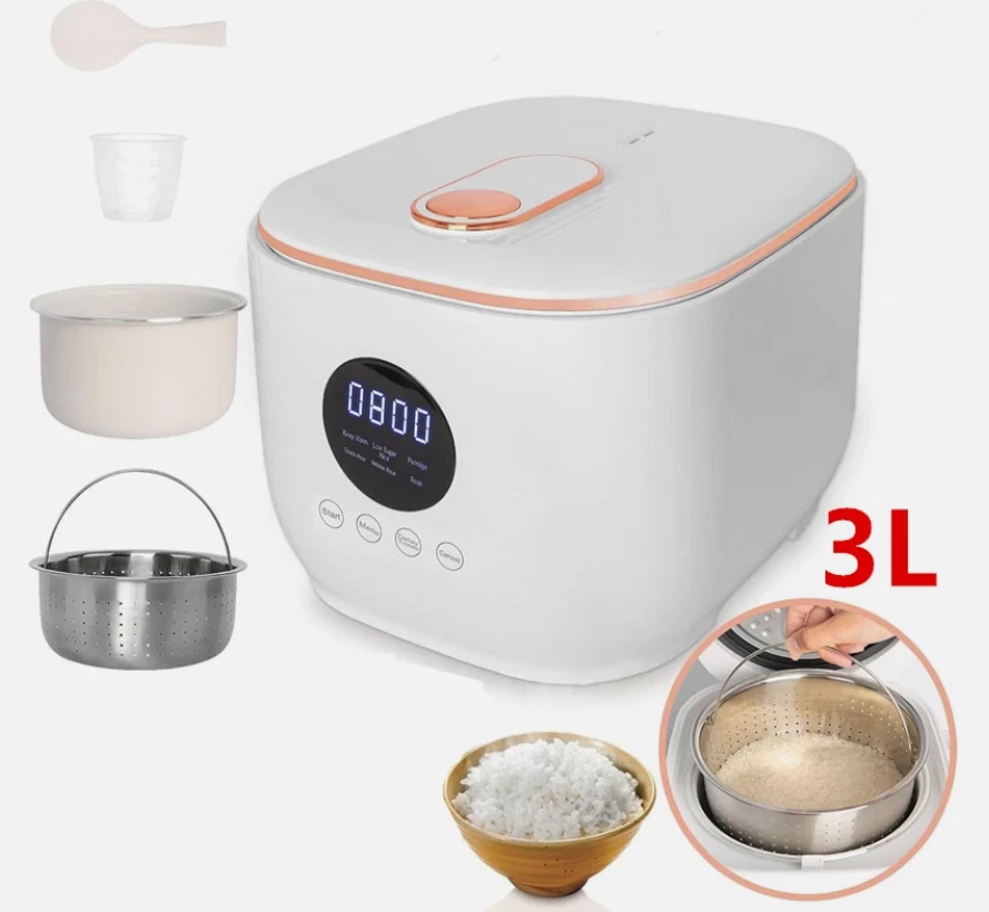 3L Rice Cooker Low Sugar Low-Carb Personal De-Sugar Rice Cooker
Opens in a new window or tab