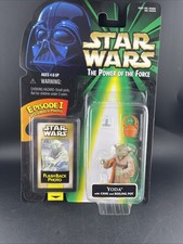 Star Wars Yoda Flashback Photo Figure POTF Episode I Collection NIB Hasbro