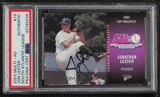 PSA/DNA 2003 MultiAd Sports South Atlantic League Top Prospects Jon Lester 03hd