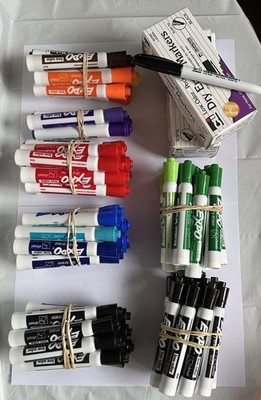 Expo Low Odor Dry Erase Chisel Whiteboard Markers Assorted Colors