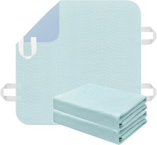 2 Pack Bed Pads for Incontinence Washable Positioning Bed Pad with Handles,