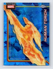 2026 Topps Chrome Marvel Comics Sapphire Edition #51 Human Torch