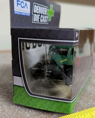 1947 DODGE POWER WAGON TRUCK 1:48 O Scale Vehicle Car Green US