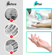 Cotton Gloves for Dry Hands, 20 Pairs Large White Cotton Gloves for Cosmetic...