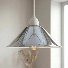Vintage Metal Lamp Shades Ceiling Light Shade Easy Fit Replacement Pendant Shade