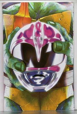 Power Rangers/Teenage Mutant Ninja Turtles # Michaelangelo Pink Helmet