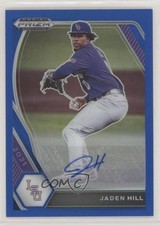 2021 Panini Prizm Draft Picks Blue Prizm Auto 79/99 Jaden Hill #PDP44 Auto 7m3