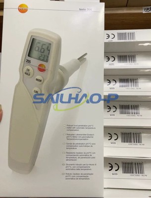 New In Box TESTO 205 TESTO-205 PH Meter Tester Measuring Instrument