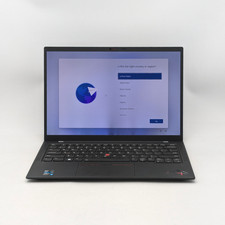 Lenovo ThinkPad X1 Carbon Gen 9 14" i5-1145G7 16GB DDR4 256GB SSD Windows 11
