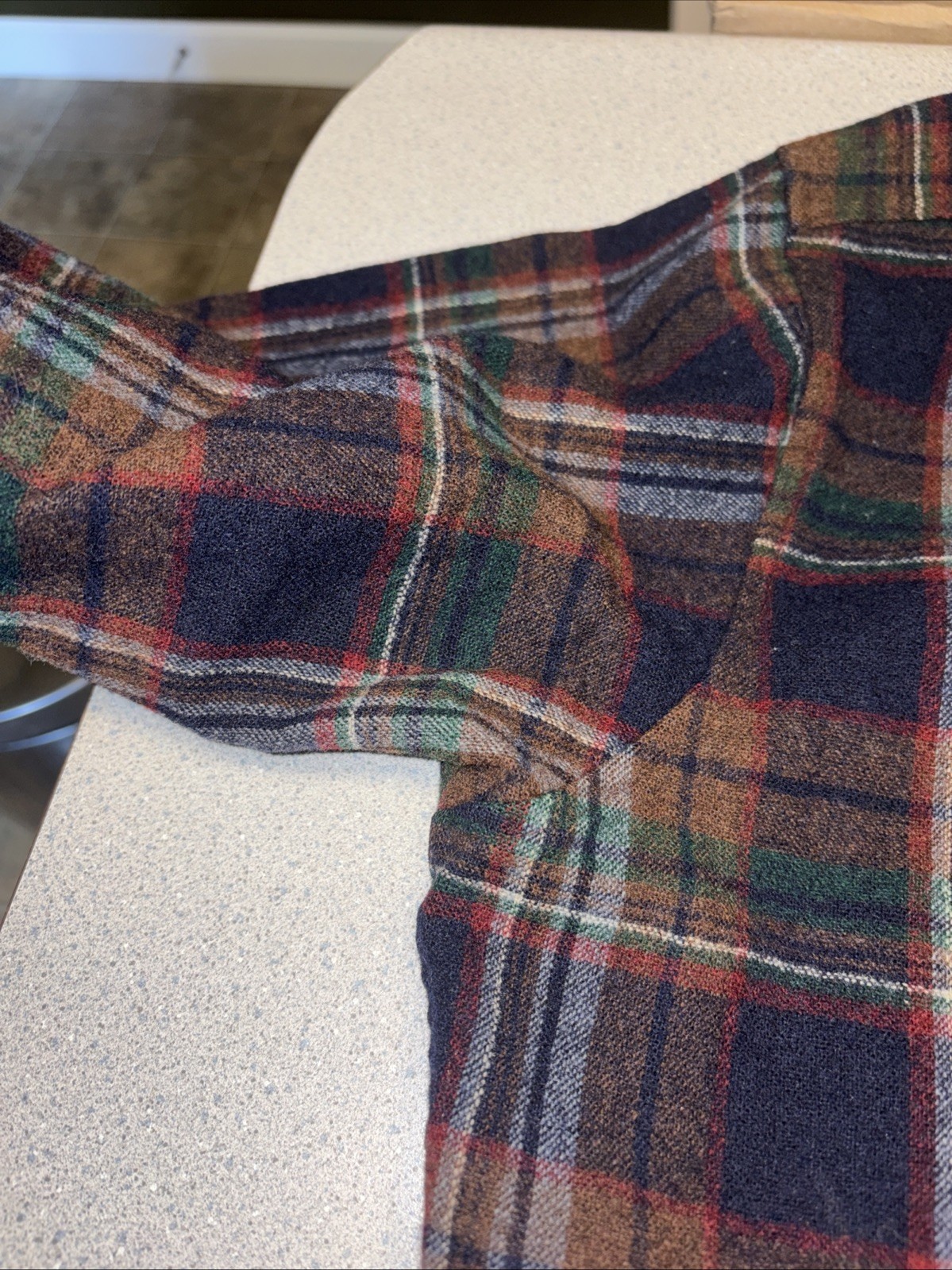 Pendleton Wool Button Down Flannel Shirt Plaid Sz… - image 16